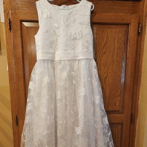 Little girls flower dress/first communion dress